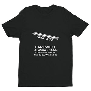0aa4 farewell ak t shirt, Black