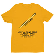 Load image into Gallery viewer, YENTNA BEND STRIP (0AK2) outside WILLOW; ALASKA (AK) T-Shirt