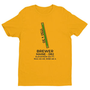 0b2 brewer me t shirt, Yellow
