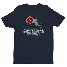 Load image into Gallery viewer, TURNERS FALLS near MONTAGUE; MASSACHUSETTS (0B5) T-Shirt