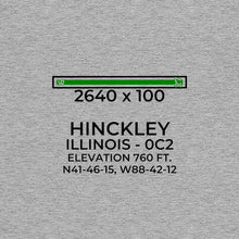 Load image into Gallery viewer, 0c2 hinckley il t shirt, Gray