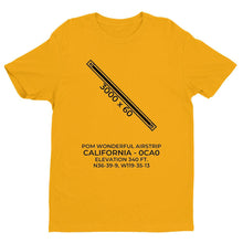 Load image into Gallery viewer, 0ca0 del rey ca t shirt, Yellow