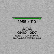 Load image into Gallery viewer, 0d7 ada oh t shirt, Gray