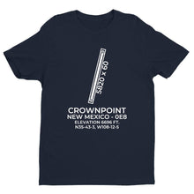 Load image into Gallery viewer, 0e8 crownpoint nm t shirt, Navy
