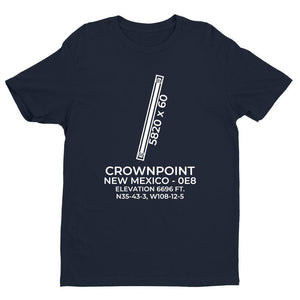 0e8 crownpoint nm t shirt, Navy