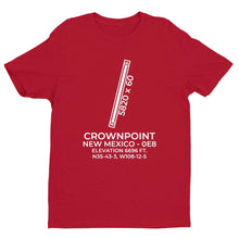 Load image into Gallery viewer, 0e8 crownpoint nm t shirt, Red