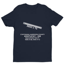 Load image into Gallery viewer, 0i8 cynthiana ky t shirt, Navy