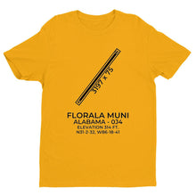Load image into Gallery viewer, 0j4 florala al t shirt, Yellow