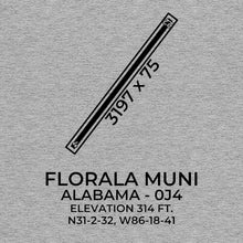 Load image into Gallery viewer, 0j4 florala al t shirt, Gray