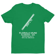 Load image into Gallery viewer, 0j4 florala al t shirt, Green