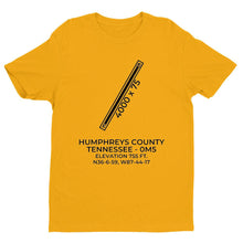 Load image into Gallery viewer, 0m5 waverly tn t shirt, Yellow