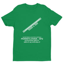 Load image into Gallery viewer, 0p2 stewartstown pa t shirt, Green