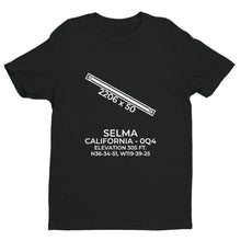 Load image into Gallery viewer, 0q4 selma ca t shirt, Black