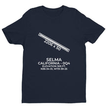 Load image into Gallery viewer, 0q4 selma ca t shirt, Navy