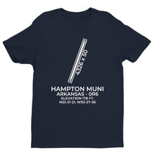 Load image into Gallery viewer, 0r6 hampton ar t shirt, Navy