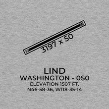 Load image into Gallery viewer, 0s0 lind wa t shirt, Gray