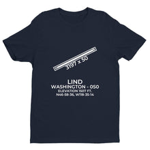 Load image into Gallery viewer, 0s0 lind wa t shirt, Navy