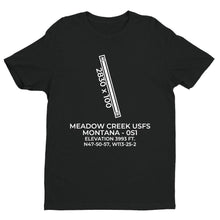 Load image into Gallery viewer, 0s1 meadow creek mt t shirt, Black