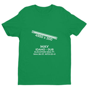0u8 may id t shirt, Green