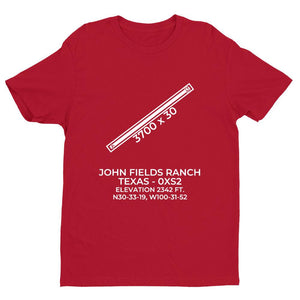 0xs2 sonora tx t shirt, Red