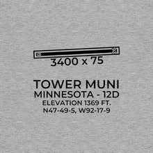 Load image into Gallery viewer, 12d tower mn t shirt, Gray
