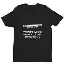 Load image into Gallery viewer, 12d tower mn t shirt, Black
