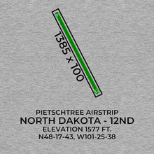 Load image into Gallery viewer, 12nd burlington nd t shirt, Gray
