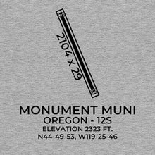 Load image into Gallery viewer, 12s monument or t shirt, Gray