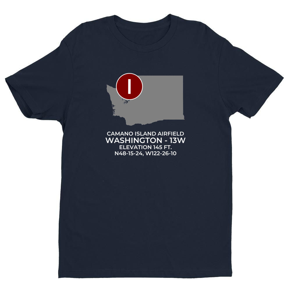CAMANO ISLAND AIRFIELD near STANWOOD; WASHINGTON (13W) T-Shirt