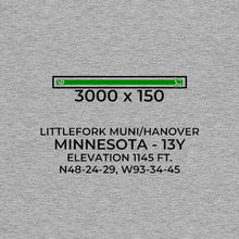 Load image into Gallery viewer, 13y littlefork mn t shirt, Gray