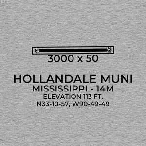 14m hollandale ms t shirt, Gray