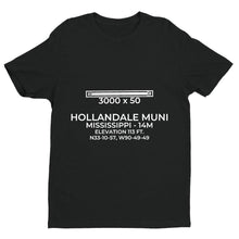 Load image into Gallery viewer, 14m hollandale ms t shirt, Black