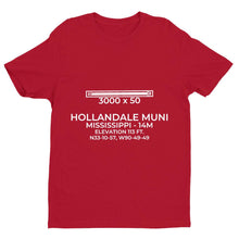 Load image into Gallery viewer, 14m hollandale ms t shirt, Red