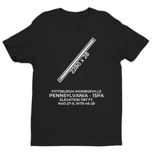 Load image into Gallery viewer, 15pa monroeville pa t shirt, Black