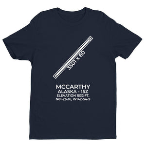 15z mccarthy ak t shirt, Navy