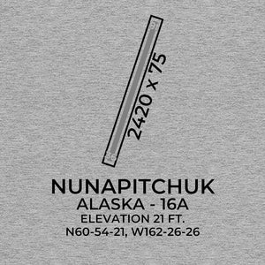 16A facility map in NUNAPITCHUK; ALASKA