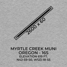 Load image into Gallery viewer, 16s myrtle creek or t shirt, Gray