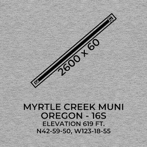 16s myrtle creek or t shirt, Gray