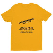 Load image into Gallery viewer, 17n cross keys nj t shirt, Yellow