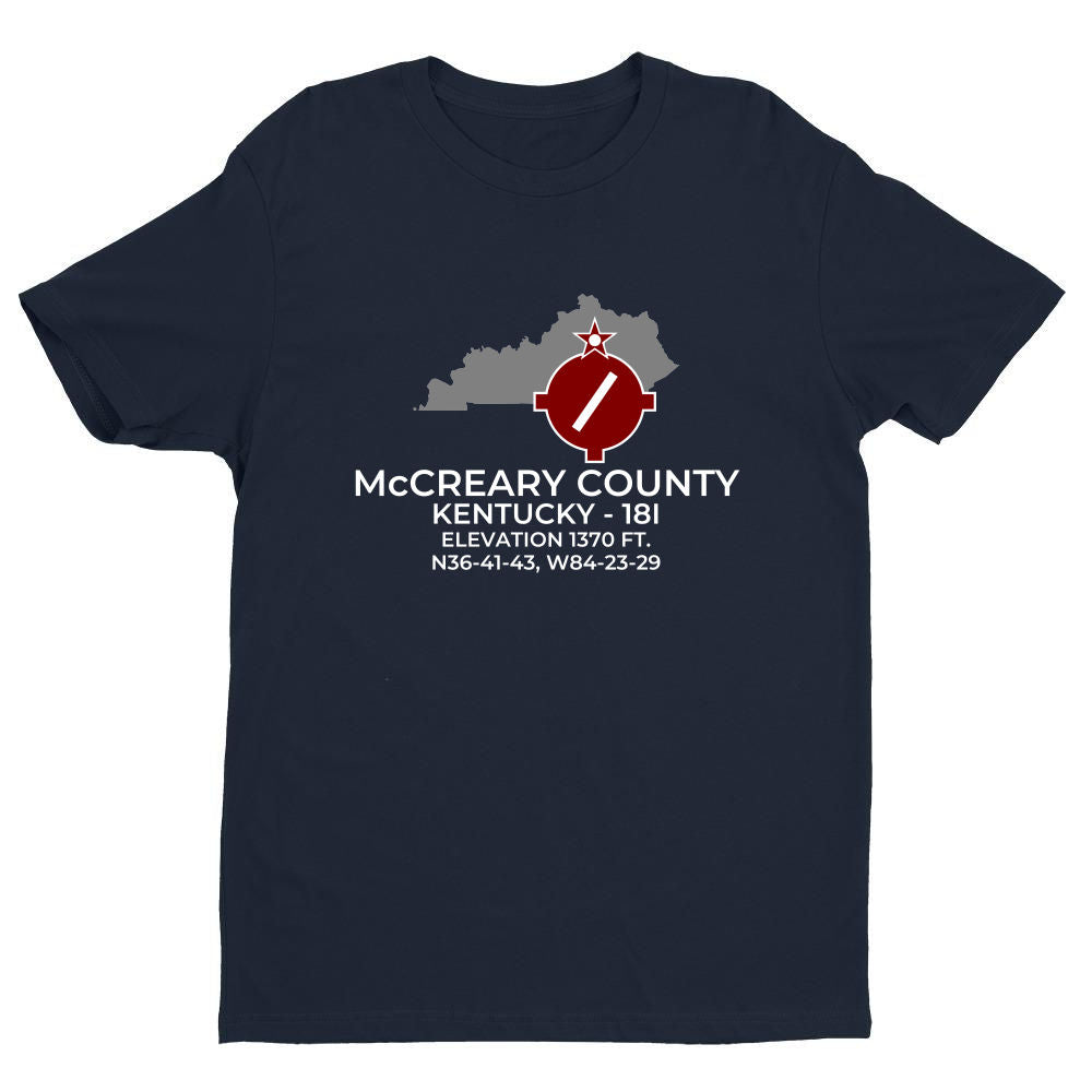 MC CREARY COUNTY near PINE KNOT; KENTUCKY (18I) T-Shirt