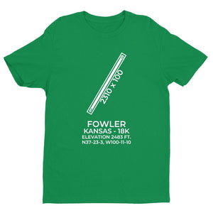 18k fowler ks t shirt, Green