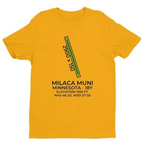 18y milaca mn t shirt, Yellow