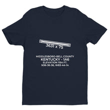 Load image into Gallery viewer, 1a6 middlesboro ky t shirt, Navy