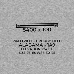 1a9 prattville al t shirt, Gray