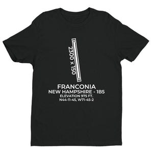1b5 franconia nh t shirt, Black