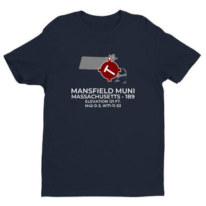 1B9 facility map in MANSFIELD; MASSACHUSETTS, Navy