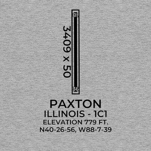 1c1 paxton il t shirt, Gray