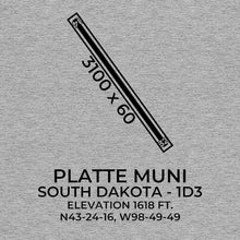 Load image into Gallery viewer, 1d3 platte sd t shirt, Gray
