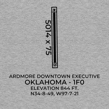 Load image into Gallery viewer, 1f0 ardmore ok t shirt, Gray