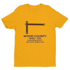 1g0 bowling green oh t shirt, Yellow